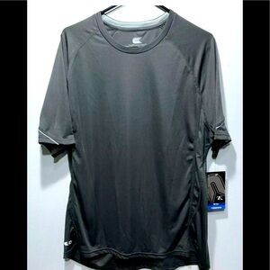 Colosseum Athletics Moisture Wicking Gray Athletic Top Workout‎ Men's Shirt XL